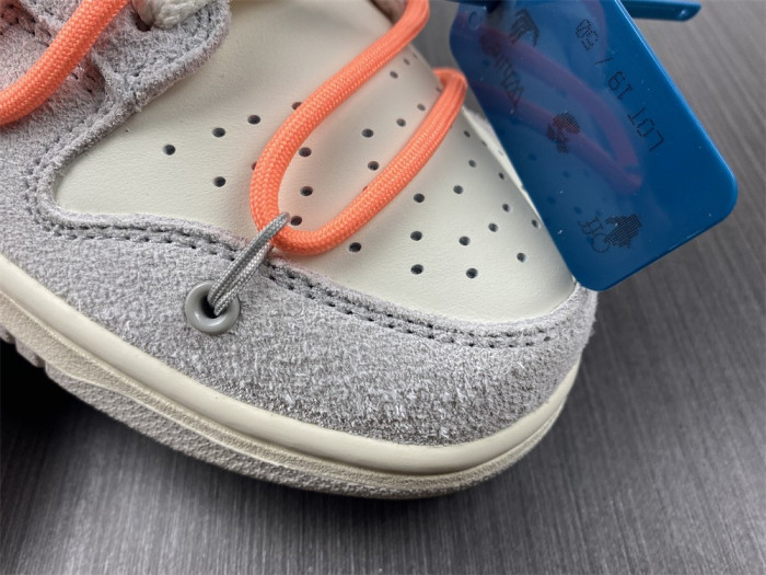 nike dunk low o-w lot 19 dj0950-119