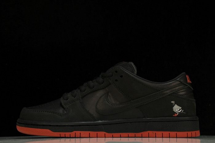nike sb dunk low black pigeon 883232-008