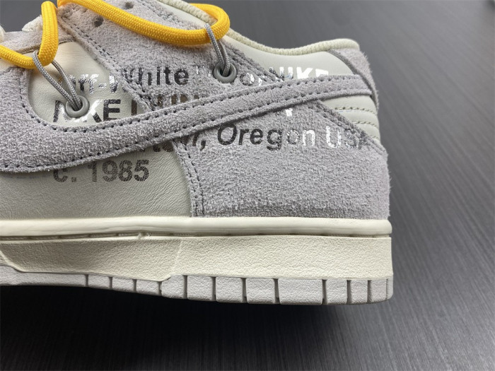 nike dunk low o-w lot 39 dj0950-109