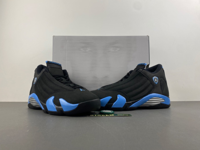 Air Jordan 14 Retro Black University Blue 311832-041