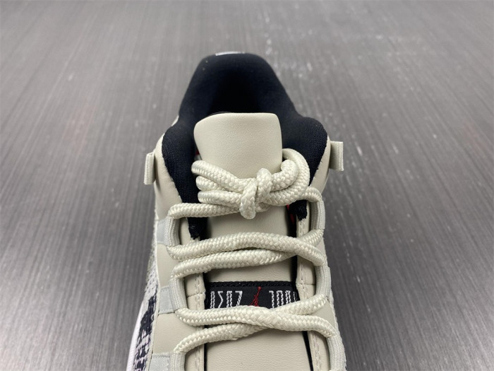 jordan 11 retro low snake light bone cd6847-002