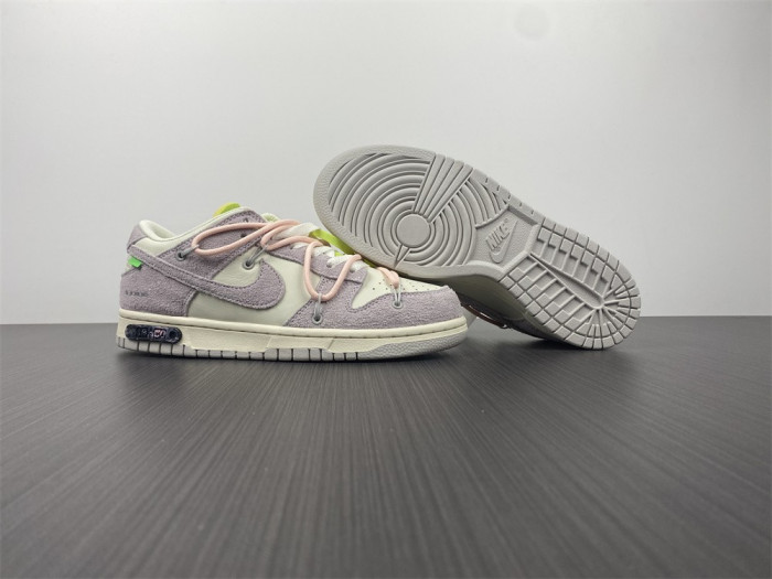 nike dunk low o-w lot 12 dj0950-100