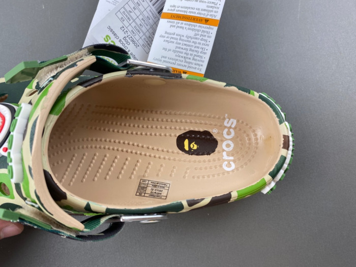 BAPE x Crocs Classic Clog