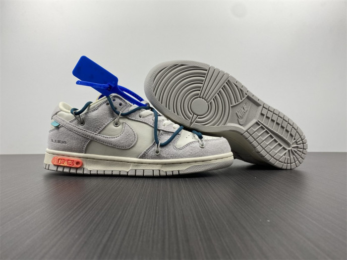 nike dunk low o-w lot 16 dj0950-111