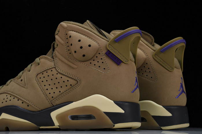 jordan 6 retro gore-tex brown kelp fd1643-300