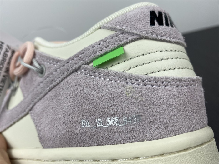 nike dunk low o-w lot 12 dj0950-100