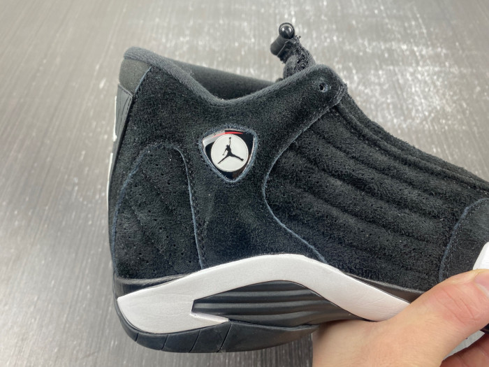 jordan 14 retro black white 487471-016