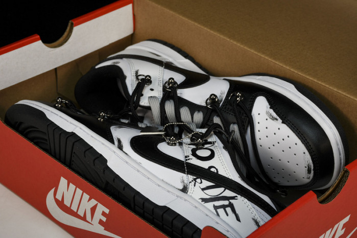 nike dunk low retro black dd1391-110