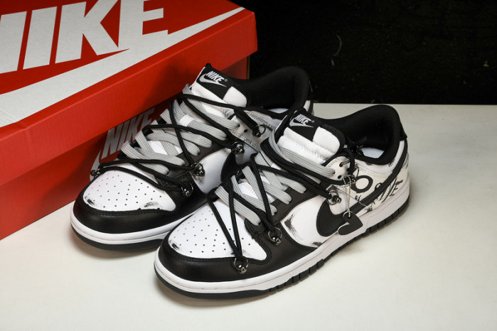 nike dunk low retro black dd1391-110