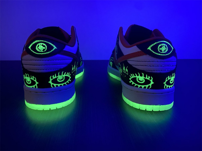 nike dunk low prm halloween (2021) dd3357-100