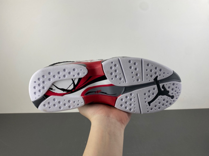 Jordan 8 Retro White True Red (2025) 305381-100