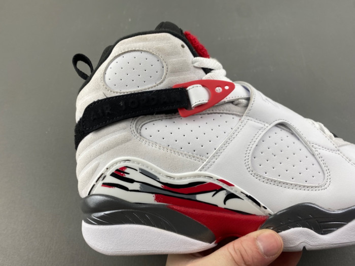 Jordan 8 Retro White True Red (2025) 305381-100