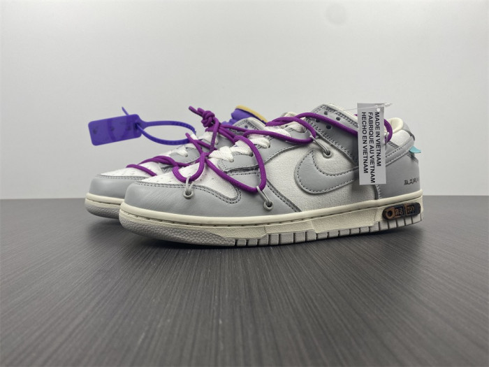 nike dunk low o-w lot 28 dm1602-111