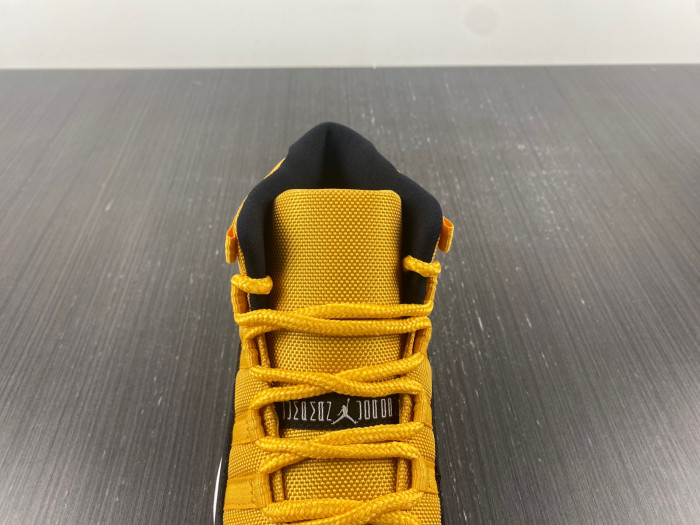 air jordan 11 black and yellow