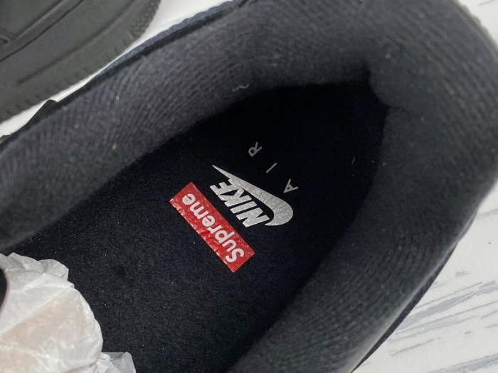 Nike Air Force 1 Low Supreme Black CU9225-001