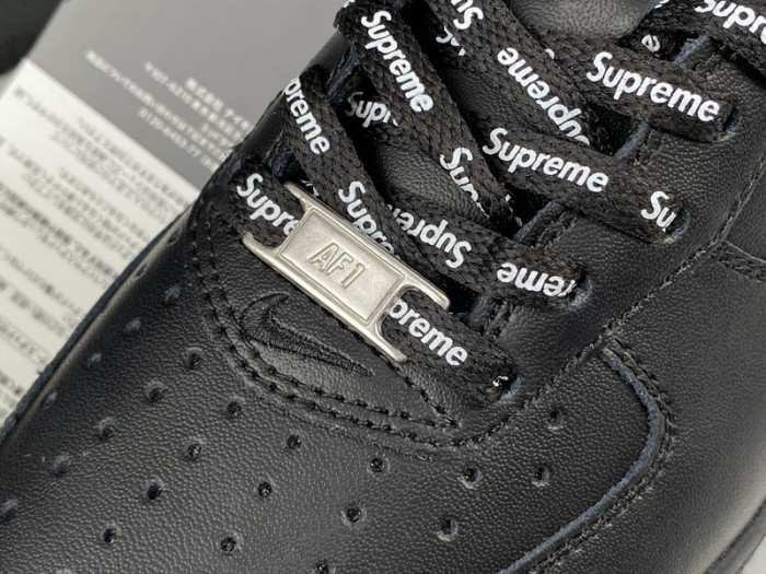 Nike Air Force 1 Low Supreme Black CU9225-001