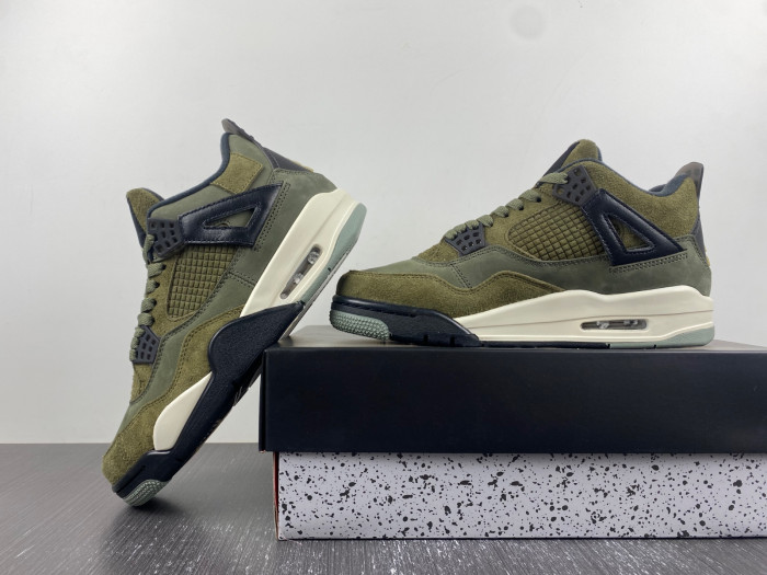 jordan 4 retro se craft medium olive fb9927-200