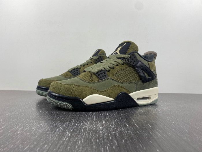 jordan 4 retro se craft medium olive fb9927-200