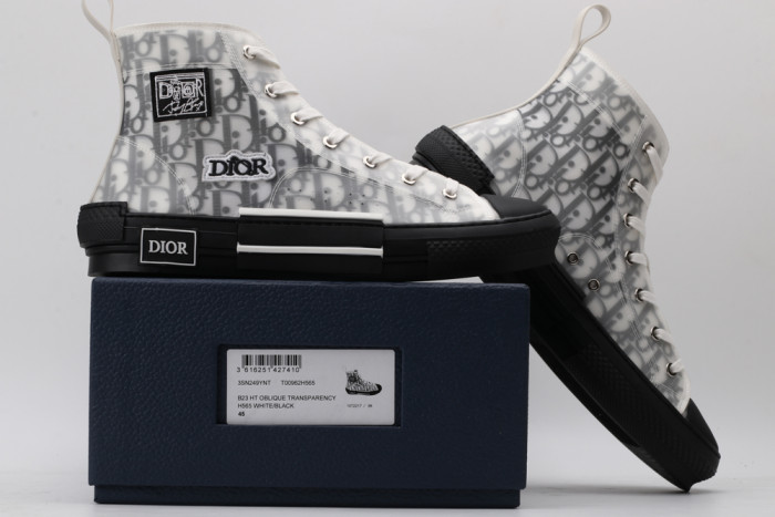 D*or b23 oblique high top sneaker