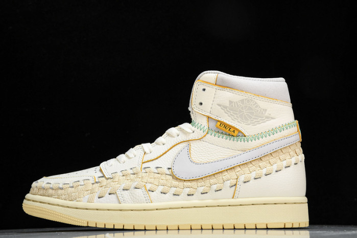 union x air jordan 1 high og "woven" fd2565-100