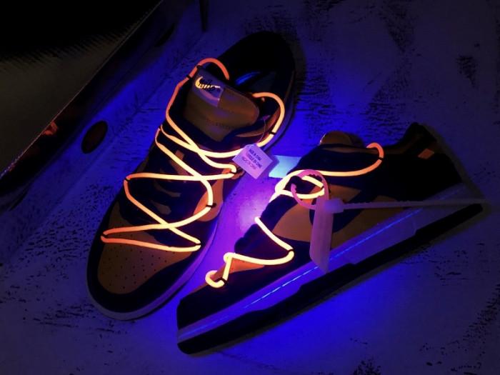 nike dunk low o-w michigan ct0856-700