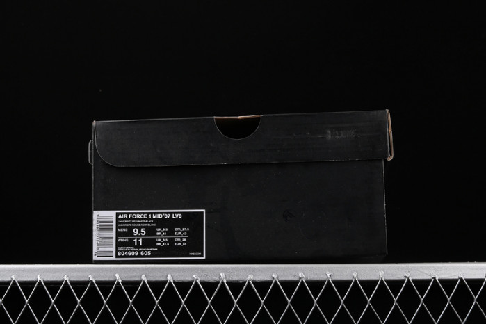 air force 1 mid utility university red 804609-605