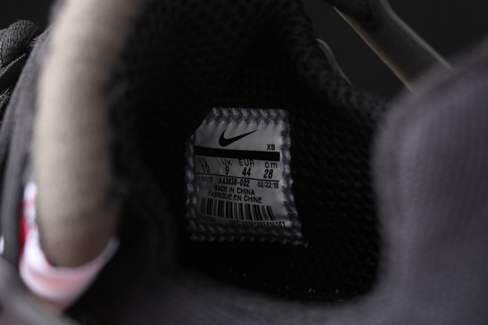 o-w x nike air presto black aa3830-002