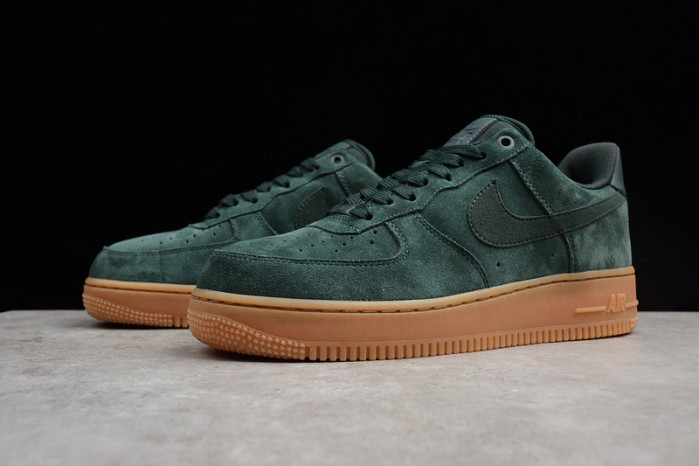 nike air force 1 ´07 lv8 suede outdoor green brand aa1117-300