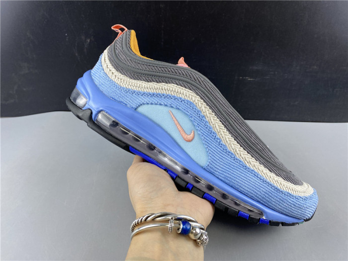nike air max 97 corduroy light blue cq7512-462
