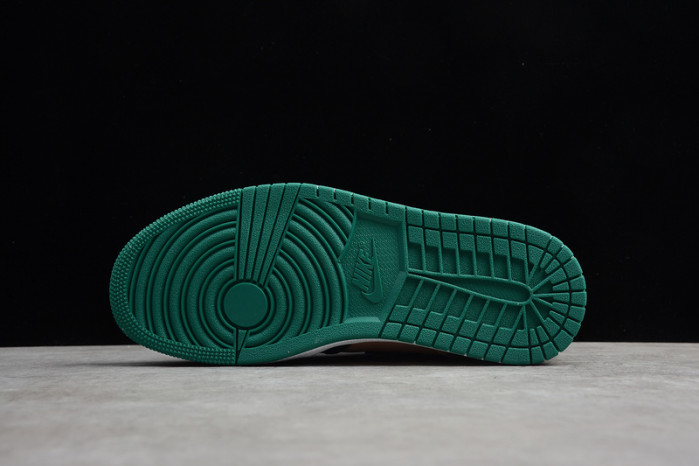 air jordan 1 high premium wmns green pink ah7389-203