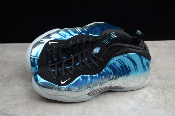nike air foamposite one blue mirror 575420-008