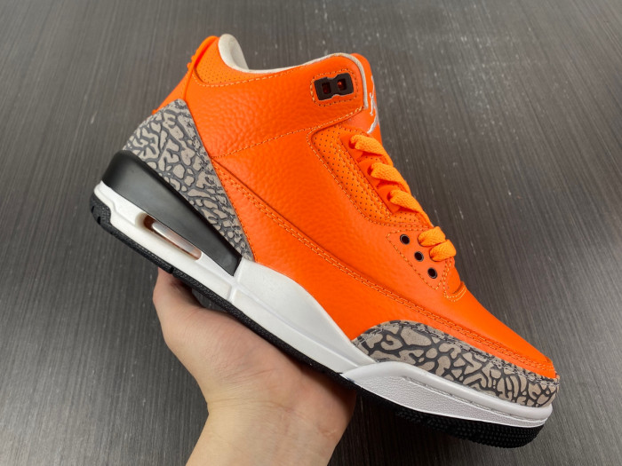 air jordan 3 retro "orange" aj3 ct8532-801