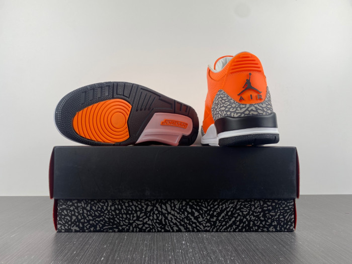 air jordan 3 retro "orange" aj3 ct8532-801