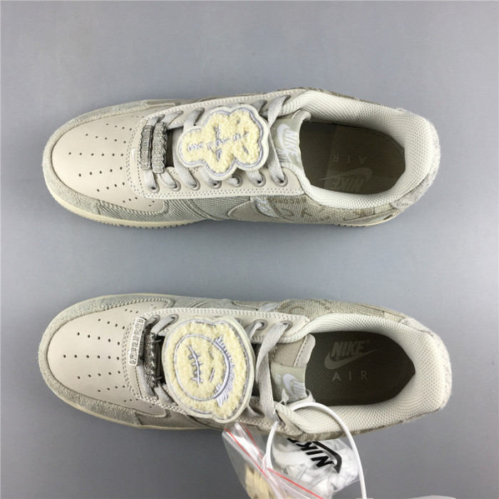 nike air force 1 x travis scott white grey cn2405-902