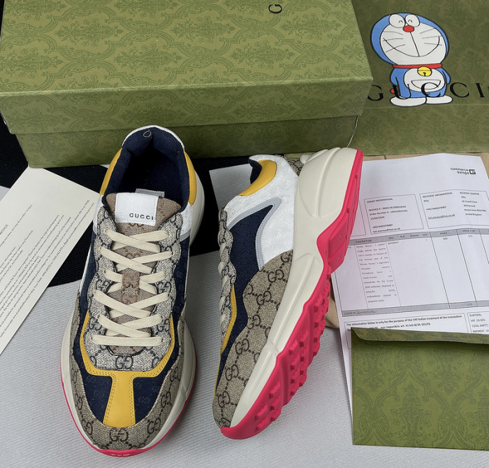 g*u*i rhyton vintage trainer sneaker