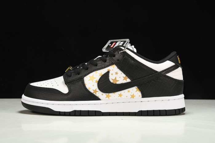 nike sb dunk low S*p*e stars black dh3228-102
