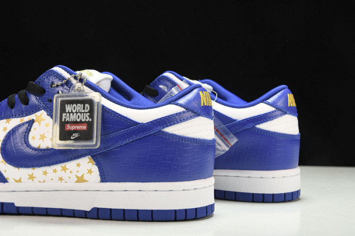 nike sb dunk low S*p*e stars hyper royal dh3228-100