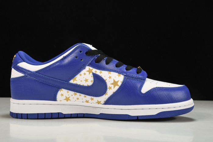 nike sb dunk low S*p*e stars hyper royal dh3228-100