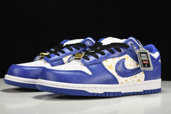 nike sb dunk low S*p*e stars hyper royal dh3228-100