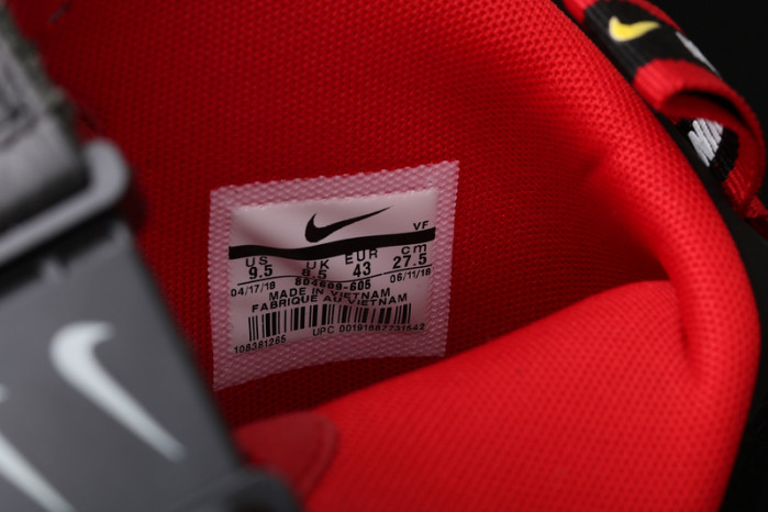 air force 1 mid utility university red 804609-605