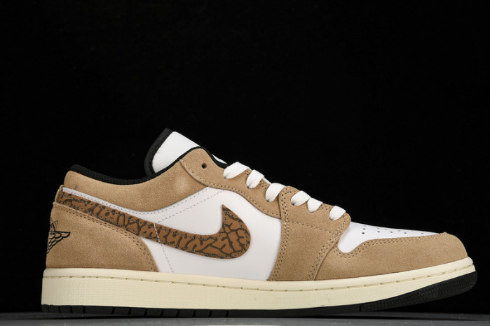 jordan 1 low se brown elephant dz4130-201