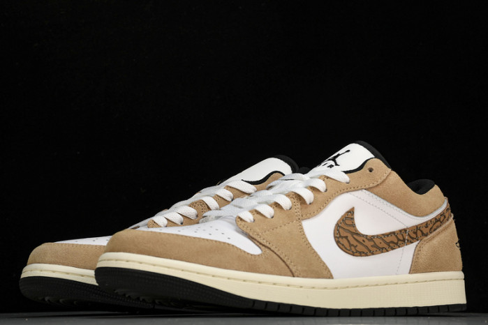 jordan 1 low se brown elephant dz4130-201