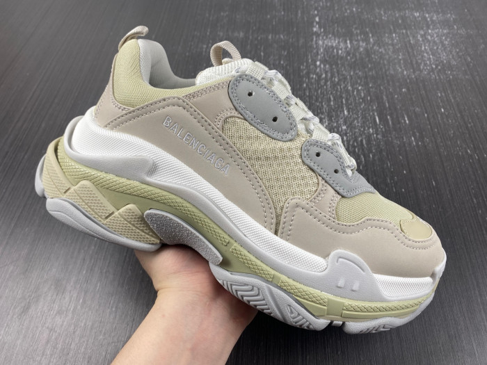 blcg sneaker triple.s.gomma gray-light green 524039 w2fw4 9790