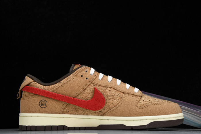 nike dunk low sp clot cork fn0317-121