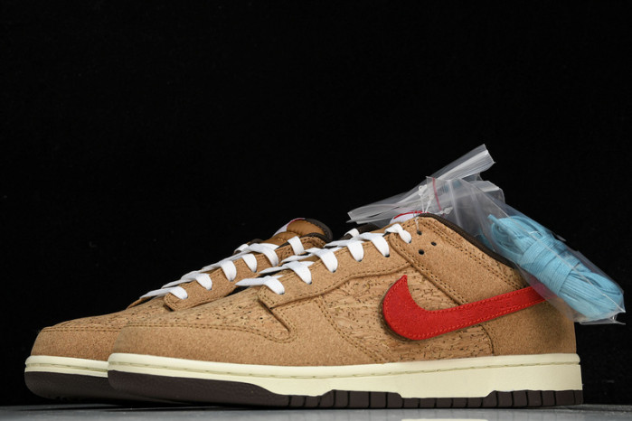 nike dunk low sp clot cork fn0317-121