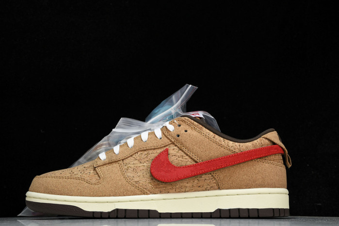nike dunk low sp clot cork fn0317-121