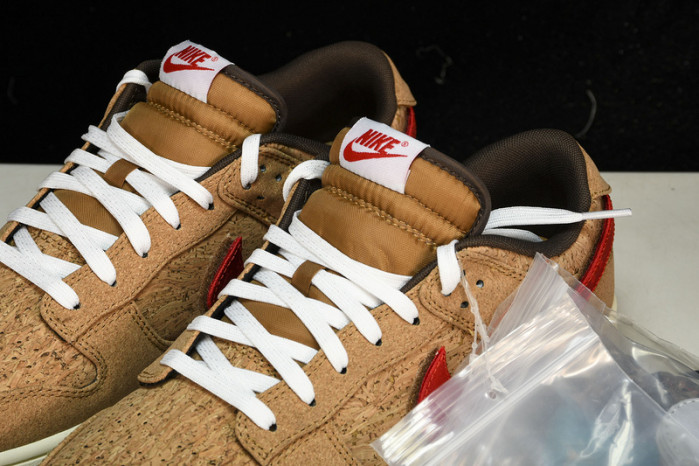 nike dunk low sp clot cork fn0317-121