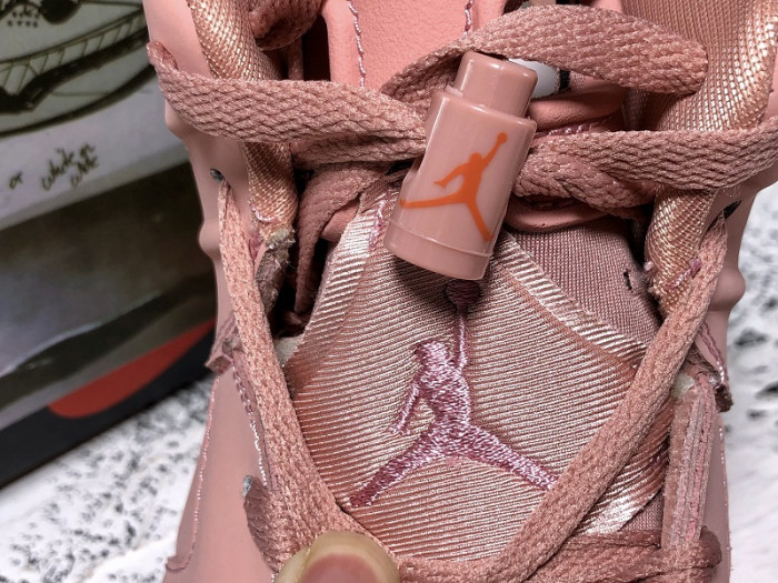 aleali may x air jordan 6 “millennial pink” ci0550-600