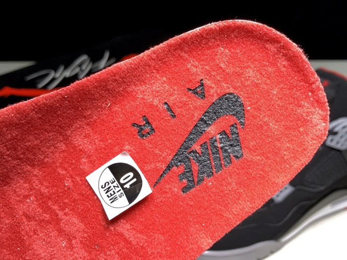 air jordan 4 retro bred (2019) 308497-060