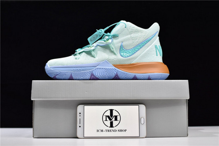 nike kyrie 5 x spongebob squidward (house of hoops special box) cj6951-300